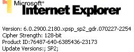    internet explorer 6