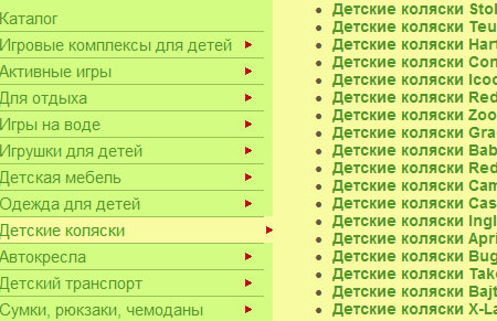 юзабилити меню навигации